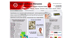 Desktop Screenshot of abcpralek.waw.pl